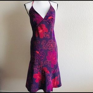 Express high low  floral dress Sz 7/8